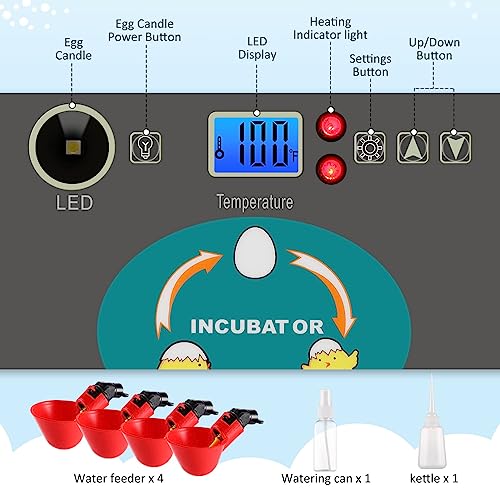 Fully Automatic Egg Incubator for Hatching Poultry