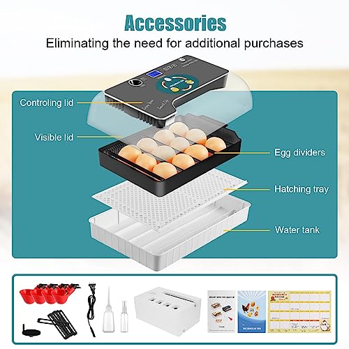 Fully Automatic Egg Incubator for Hatching Poultry