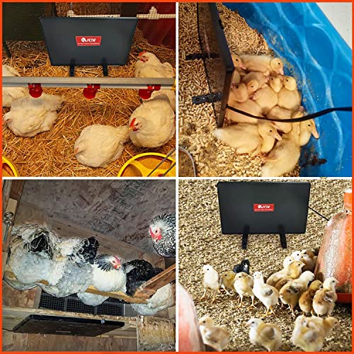 140W Radiant Heat Chicken Coop Heater - Energy Efficient