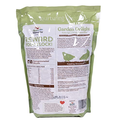 Garden Delight Chicken Treats - Poultry Coop Snack