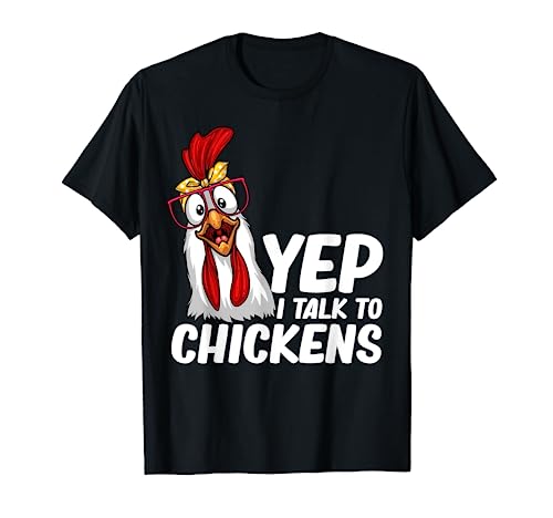 Funny Chicken Farmer T-Shirt for Men and Women