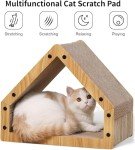 Extra Long House-Shaped Cat Scratching Board