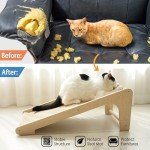 L-Shaped Cat Scratcher with Catnip and Sisal
