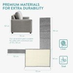 Sisal Cat Scratch Mat for Sofa Protection