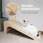 L-Shaped Cat Scratcher with Catnip and Sisal
