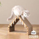 Extra Long House-Shaped Cat Scratching Board