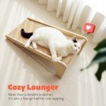 L-Shaped Cat Scratcher with Catnip and Sisal