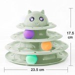 Suhaco Interactive Cat Toy Set with Balls & Wand