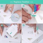 Interactive Cat Toy with Mice and Feather Refills