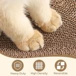 ComSaf Oval Cat Scratching Bed and Lounge Pad