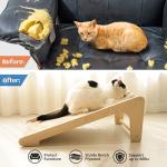 L-Shaped Cat Scratcher with Catnip and Sisal