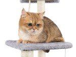 Multi-Level Cat Tree with House and Scratching Post