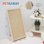 L-Shaped Cat Scratcher with Catnip and Sisal