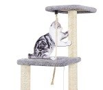 Multi-Level Cat Tree with House and Scratching Post