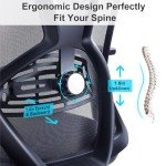 Ticova Ergonomic High Back Office Chair