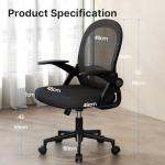 Ergonomic Swivel Desk Chair with Lumbar Support