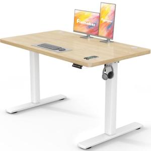 Flamaker Height Adjustable Electric Standing Desk - Beige