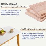 Aibiju Small Wood Computer Desk with Drawer
