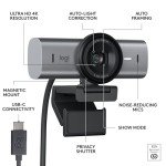 Logitech MX Brio 4K Streaming Webcam with Mics