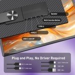 Maxfree 15.6" FHD Triple Screen Laptop Extender