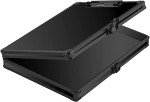 Locking Storage Clipboard in Tactical Black