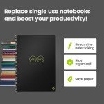 Rocketbook Core Executive Reusable Notebook - Black