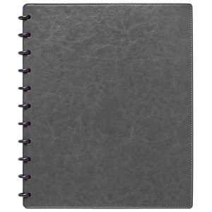 Levenger Circa Slate Faux Leather Discbound Notebook