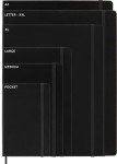 Moleskine Large Ruled Notebook - Black Hard Cover