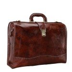 Italian Leather Briefcase for Healthcare Professionals