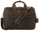 Stylish Leather Briefcase for Business Travel