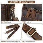 Stylish Leather Briefcase for Business Travel