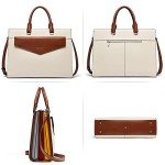 BOSTANTEN Women's 15.6" Leather Laptop Briefcase