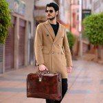 Italian Leather Briefcase for Healthcare Professionals