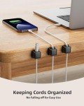 8-Pack Magnetic Cord Organizer for Desk and Home