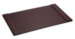 Luxury Leather Desk Pad with Side Rails