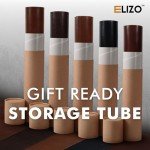 Elizo Full-Grain Leather Desk Mat Set