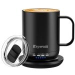Kepwam Smart Heated Coffee Mug 14oz - Touch Control