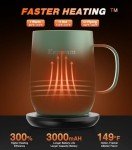 Self-Heating Coffee Mug with Temperature Control