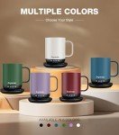 Kepwam Smart Heated Coffee Mug 14oz - Touch Control