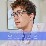 Blue Light Blocking Glasses for Men and Gaming