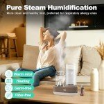 Y&O 1600ml Glass Essential Oil Diffuser