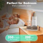 Y&O 1600ml Glass Essential Oil Diffuser