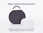 SNOOZ Pro Smart White Noise Machine with Travel Case
