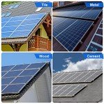ECO-WORTHY Roof Mounting Kit for Solar Panels