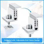 Adjustable Solar Panel Terminal Clips - 10 Pack