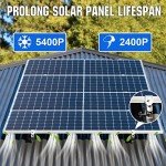 ECO-WORTHY Roof Mounting Kit for Solar Panels