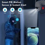 Solar Wireless Security Camera with Night Vision