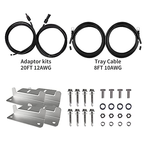 HQST 100W Solar Panel Kit with Charge Controller