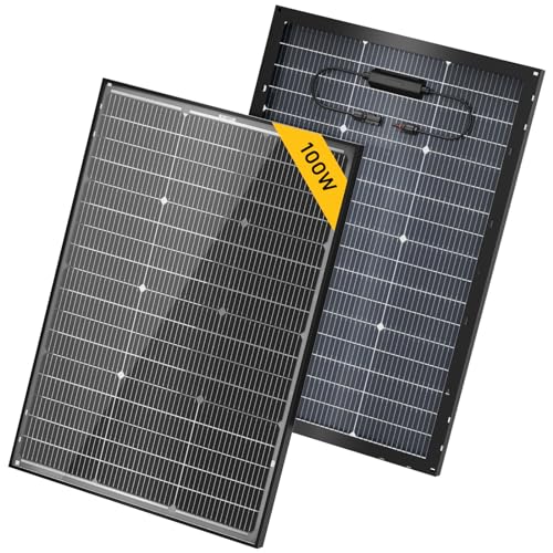 BougeRV 100W N-Type Bifacial Solar Panel