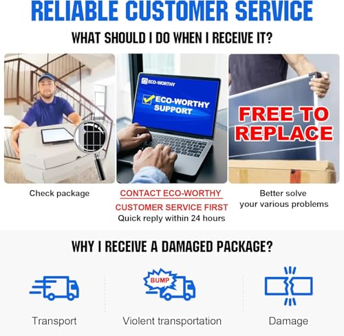 ECO-WORTHY 400W Monocrystalline Solar Panel Kit